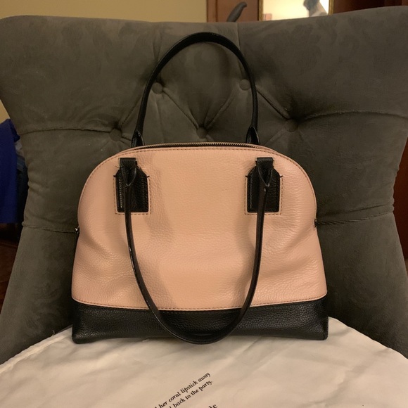 Purse or Handbag. Kate Spade pink and black. - Picture 4 of 9